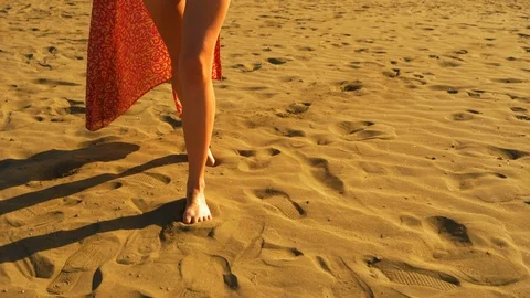 Sexy legs moving forward Video stock 106191147