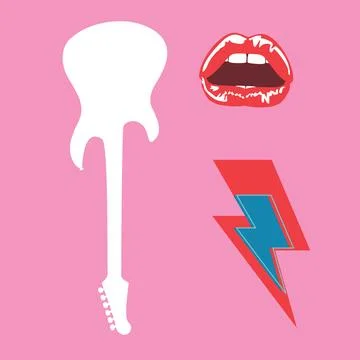 Sexy lips Stock Illustration