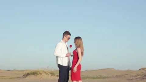 Sexy Man and Sexy Woman Stock Footage