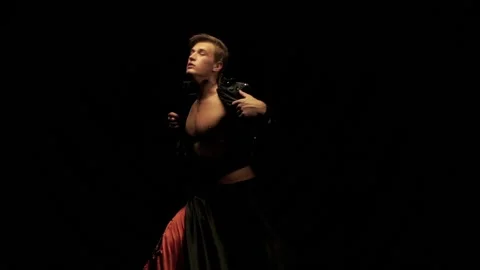 Sexy man dance Stock Footage 89900071