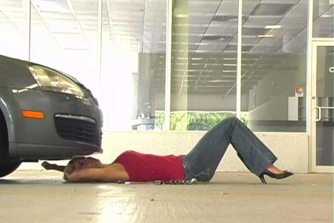 Sexy Mechanic (3) Stock Footage