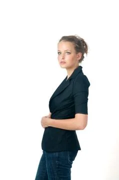 Sexy stylish model Stock Photos