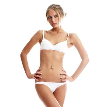 Sexy underwear model Stock Photos