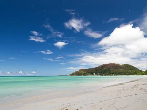 Seychelles beach Stock Photos