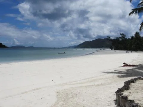 Seychelles beach Stock Photos