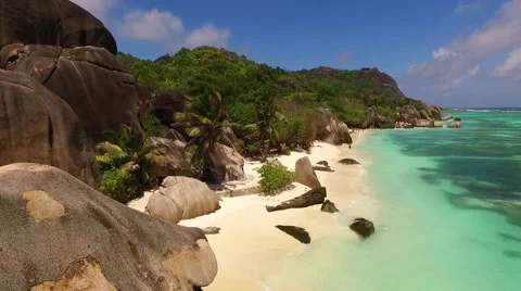 Seychelles island Stock Footage 68755391