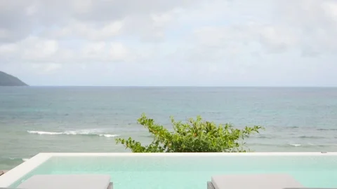 Seychelles Mahe Hotel Video stock 86818989