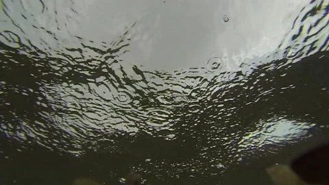 Seychelles raining underwater. Stock-Footage 141361858