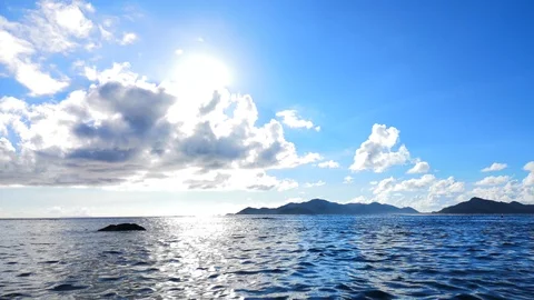 Seychelles - rocks2 Stock Footage 124095170