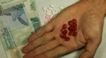Seychellois Rupee SCR, Counting Drugs and Money, Health Care, Colorful Pills HD Footage