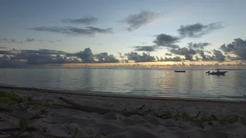 Seyshelles sunrise Video stock 85598440