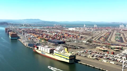 SF Bay Drone  Stock Footage 249965742