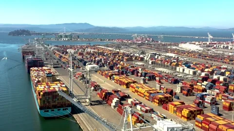 SF Bay Drone  Stock Footage 249965745