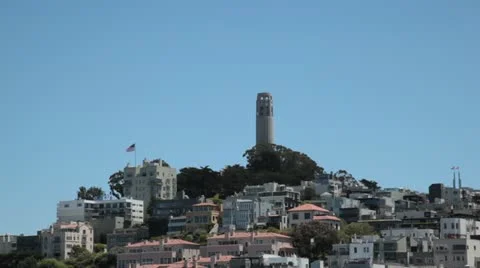 SF CoitTowerLockoff01 Video stock 11266871