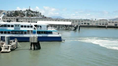 SF FerryBldgPan01 Video stock 11266992