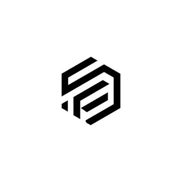 SF FS Letter monogram Initial Logo Design Template Vector Illustration. SF .. Stock Illustration