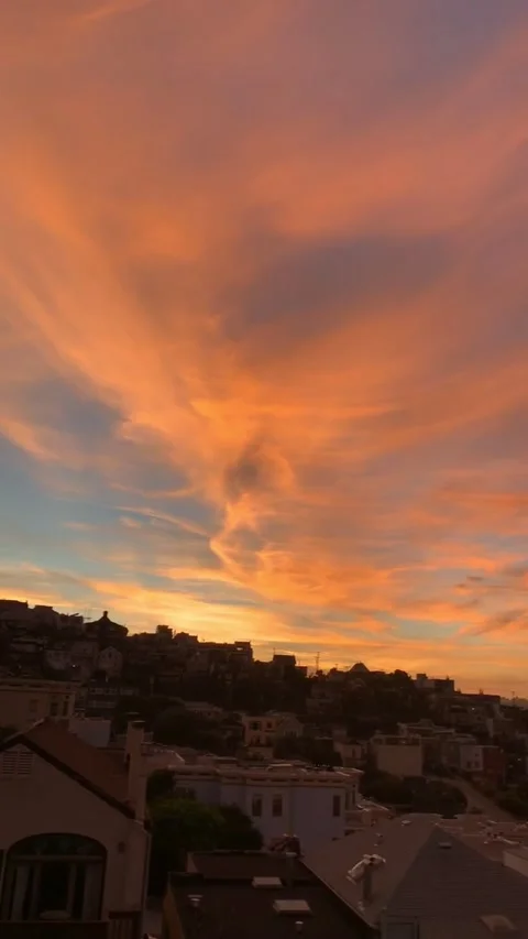 SF Skies Video stock 150405413