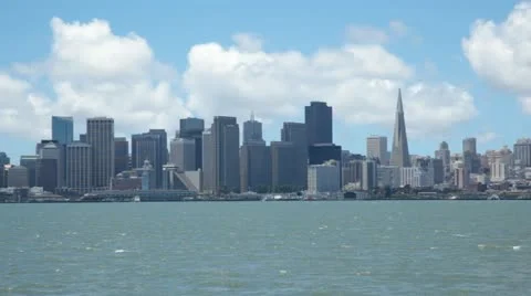 SF Skyline Lockoff01 Video stock 11264082