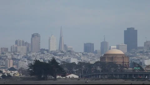 SF Skyline MVI 3942 Stock Footage 1089742