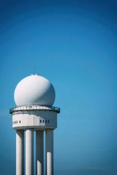 Sferic cirle withe tower in berlin Stock Photos
