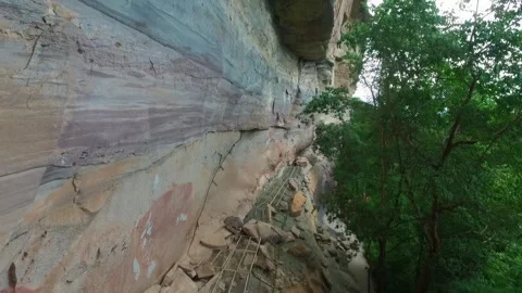 SFF Pha Taem National Park Ubon Ratchathani 07312017 008 DJI 0072 1 Stock Footage 343885127
