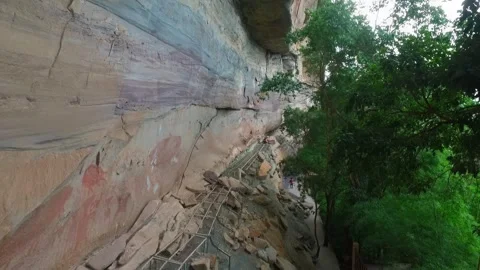 SFF Pha Taem National Park Ubon Ratchathani 07312017 008 DJI 0072 2 Stock Footage 343885135