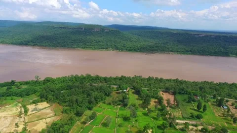 SFF Pha Taem National Park Ubon Ratchathani 07312017 008 DJI 0112 Stock Footage 343885548