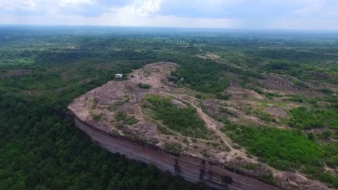 SFF Pha Taem National Park Ubon Ratchathani 07312017 008 DJI 0115 Stock Footage 343885559