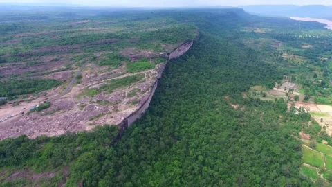 SFF Pha Taem National Park Ubon Ratchathani 07312017 008 DJI 0113 Stock Footage 343885606