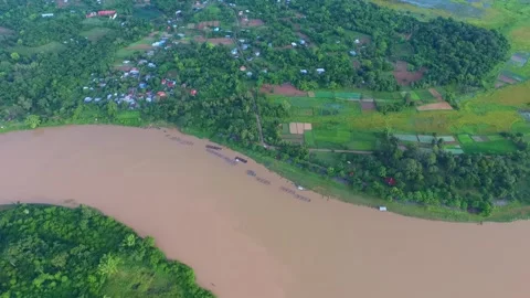 SFF Pha Taem National Park Ubon Ratchathani 07312017 008 DJI 0125 Stock Footage 343885725