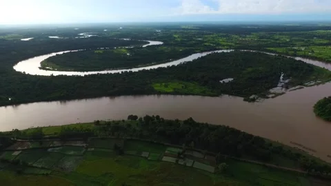 SFF Pha Taem National Park Ubon Ratchathani 07312017 008 DJI 0133 Stock Footage 343885751
