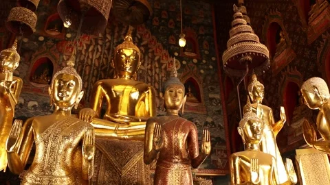 SFF Phra Phuttha Prasit Bowon Tham Wat Phaichayon Samut Prakan 11132017 010 Stock Footage 328824436