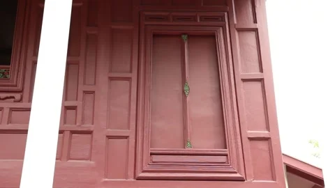 SFF Phra Tamnak Daeng Wat Khemaphirataram Bangkok 11132017 010 MVI 1226 Video stock 327530124