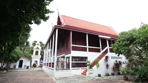 SFF Phra Tamnak Daeng Wat Khemaphirataram Bangkok 11132017 010 MVI 1224 Video stock 327530280