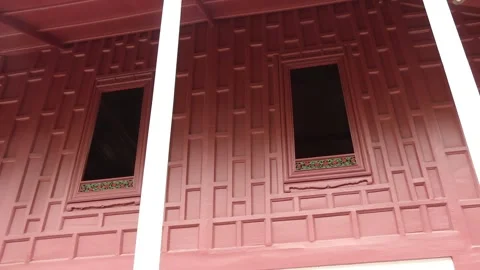 SFF Phra Tamnak Daeng Wat Khemaphirataram Bangkok 11132017 010 MVI 1228 Stock Footage 327530286