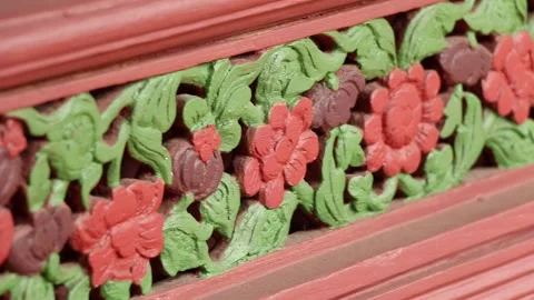 SFF Phra Tamnak Daeng Wat Khemaphirataram Bangkok 11132017 010 MVI 1229 Stock Footage 327530316