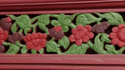 SFF Phra Tamnak Daeng Wat Khemaphirataram Bangkok 11132017 010 MVI 1231 Stock Footage 327530482