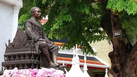 SFF The Royal Monument Ratchabophit temple Bangkok 05152017 007 MVI 1853 Stock Footage 322009118