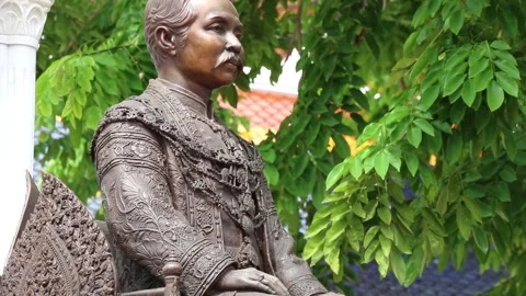 SFF The Royal Monument Ratchabophit temple Bangkok 05152017 007 MVI 1854 Video stock 322009123