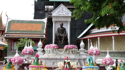 SFF The Royal Monument Ratchabophit temple Bangkok 05152017 007 MVI 1850 Stock Footage 322009511