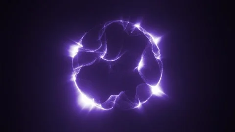 SFI FI Purple Orb Stock Footage 294546900