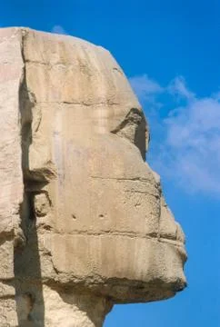 The Sfinx in Cairo Stock Photos