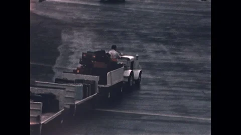 SFO Ground Operations 1968 Stock Footage 149804474