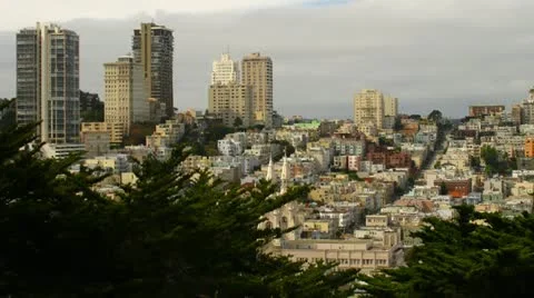 SFO Time Lapse Stock Footage 12121966