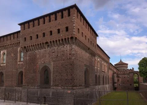 Sforza castle view Photos