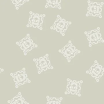 Sftp label line seamless pattern sign 스톡 일러스트