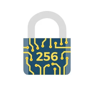 SHA 256 Vector Icon Stock-Illustration