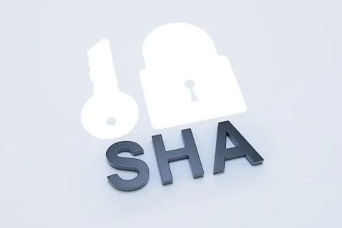 SHA concept room sunlight 3D illustration Stock Illustration