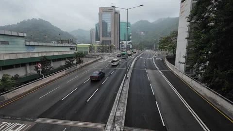Sha Tin city landscape. Stock Footage 303698536