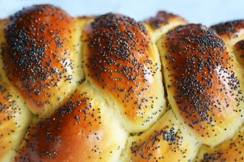 Shabbat - challah bread Foto stock